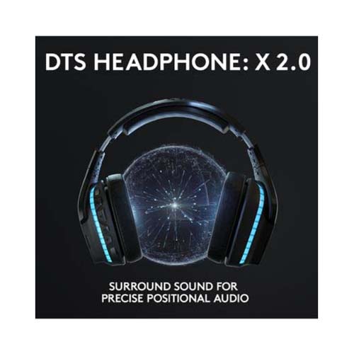 Logitech Wireless Over-Ear Gaming Headphone With Microphone Black - Image 3