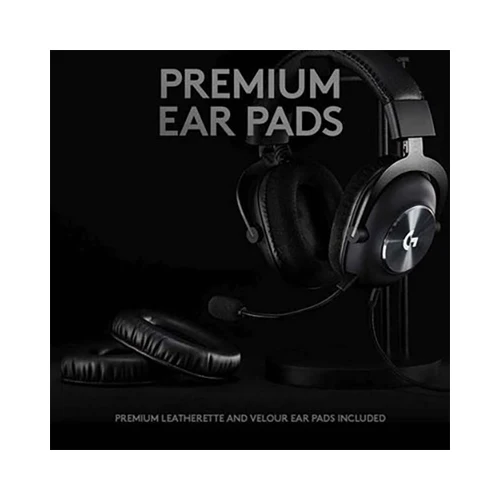 Logitech Pro X Over-Ear Gaming Headset with Microphone Black - Image 4
