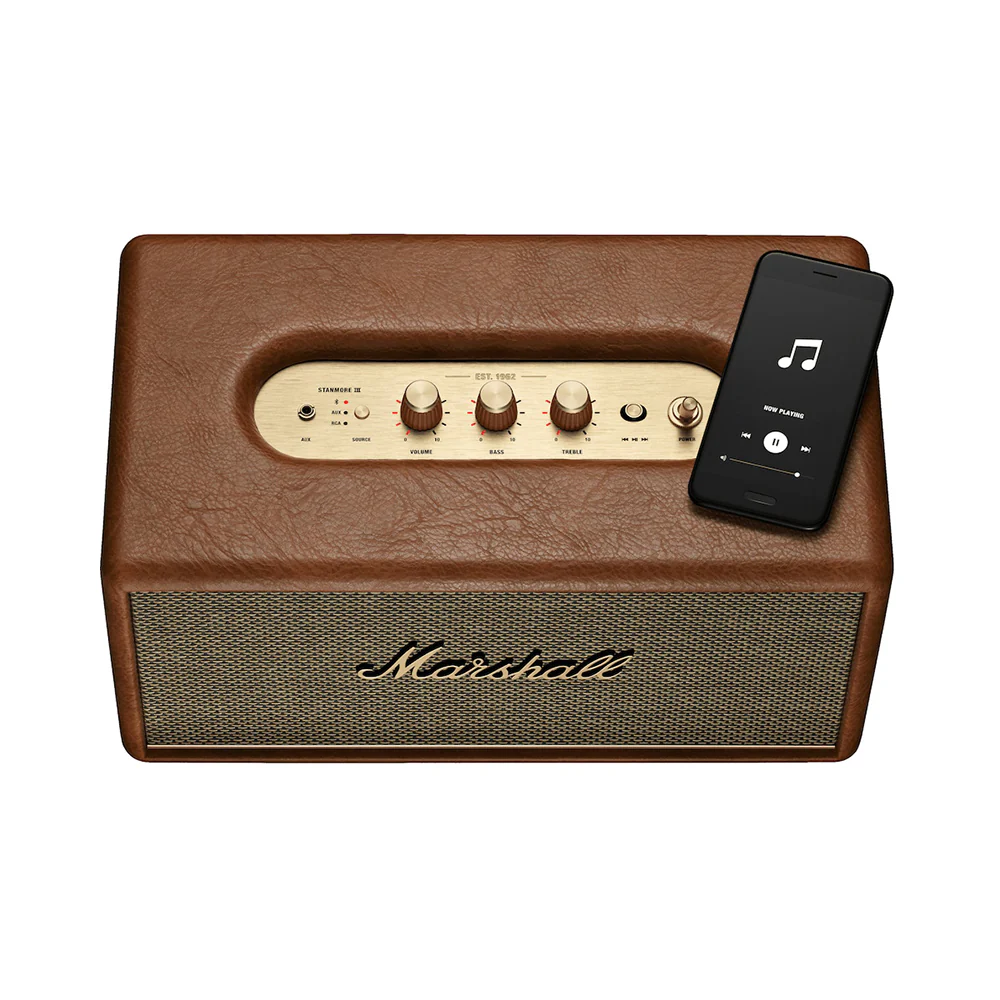 Marshall Stanmore III Bluetooth Speaker Brown - Image 4