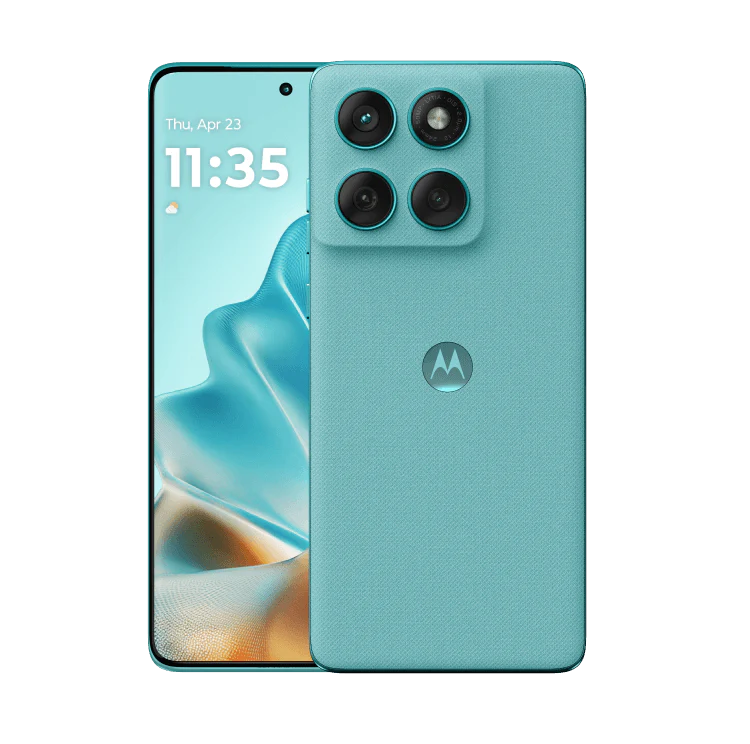 Motorola Edge 60 Fusion Dual SIM 5G Smartphone 12GB RAM, 256GB Storage, Amazonite (Blue)
