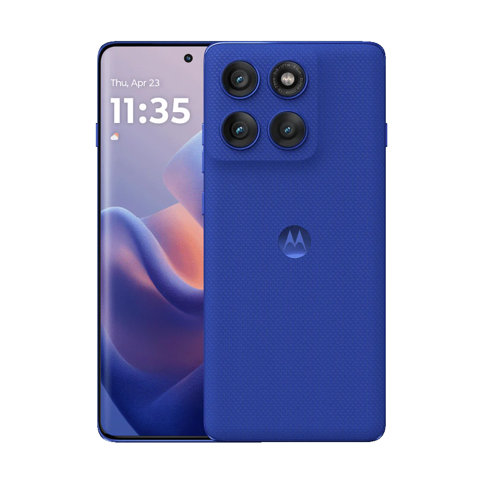 Motorola Edge 60 Pro 5G Dual SIM Smartphone 12GB RAM, 512GB Storage, Dazzling Blue
