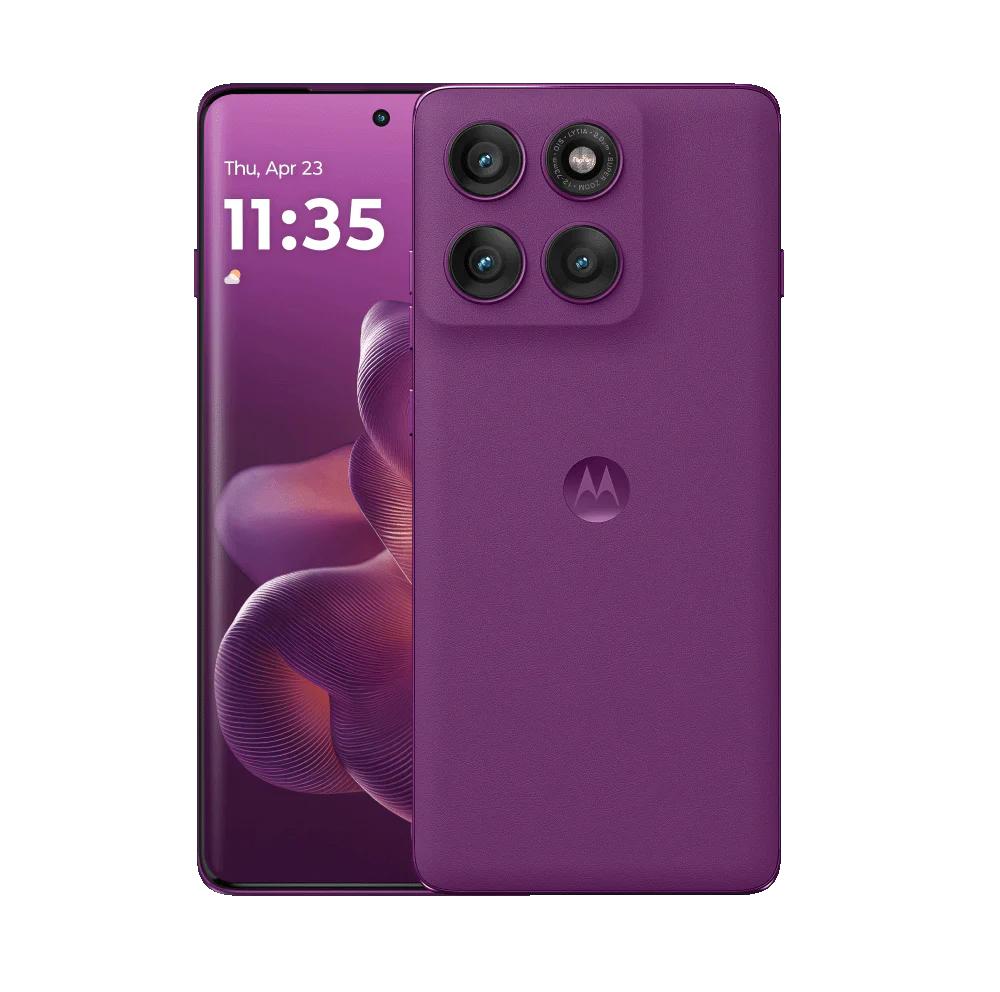 Motorola Edge 60 Pro 5G Dual SIM Smartphone 12GB RAM, 512GB Storage, Sparkling Grape