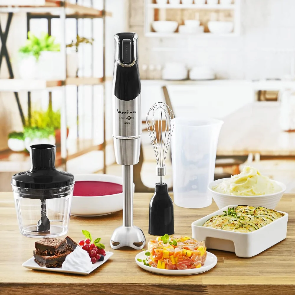 Moulinex InfinyForce Hand Blender with Accessories Silver - Image 3