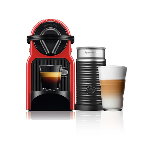 Nespresso C40 Inissia Coffee Machine with Aeroccino Milk Frother - Image 2