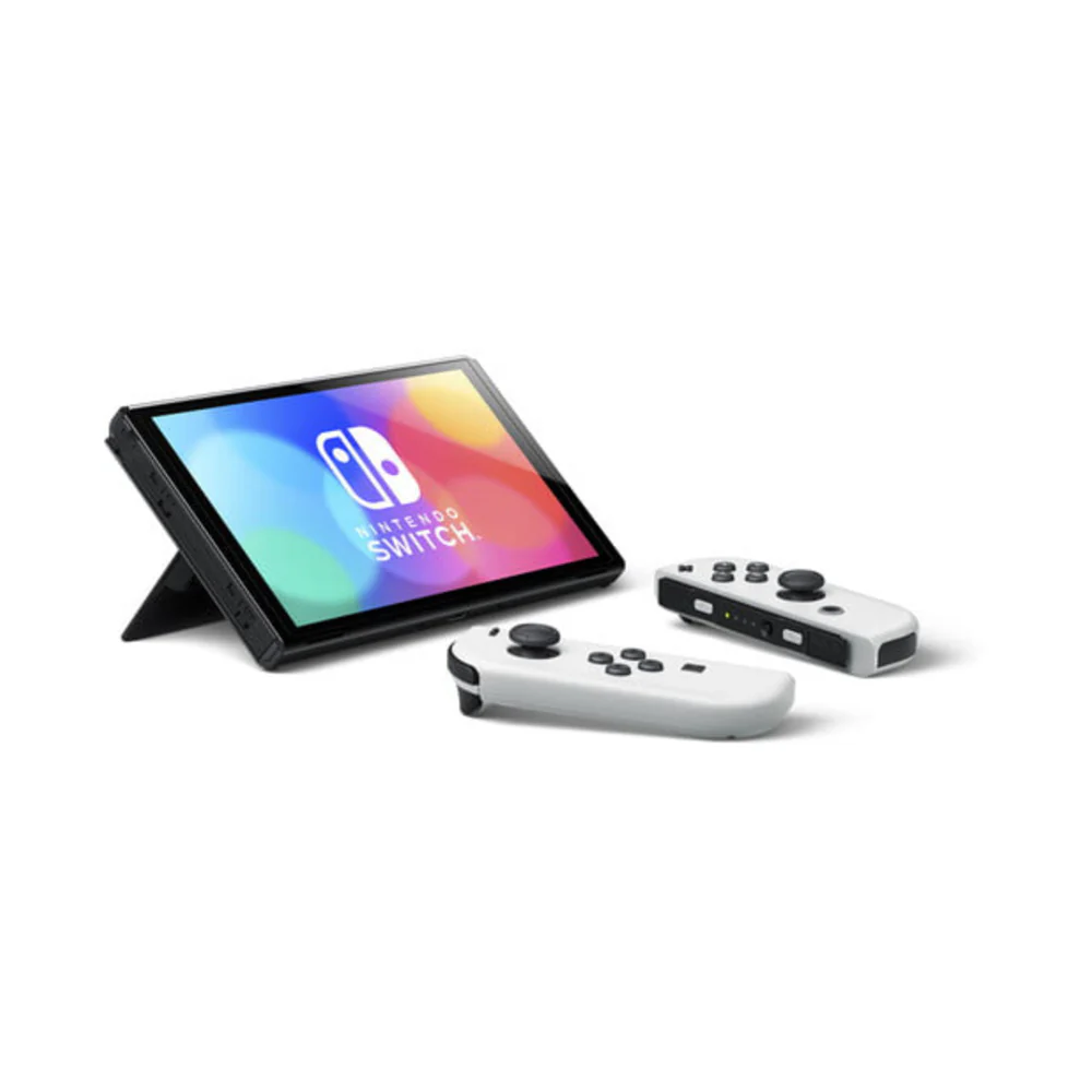 Nintendo Switch OLED Console White with Minecraft Game - Image 5