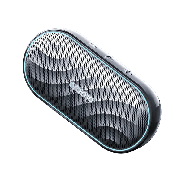 Oraimo Space Box Wireless Bluetooth Speaker, BT V5.4, 80Hz-20KHz 8W, 1800mAh/3.7V, Grey, OBS-382SGRY