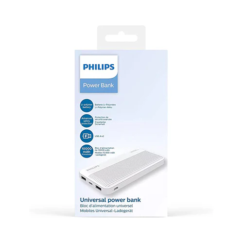 Philips 10000mAh Power Bank White - Image 6