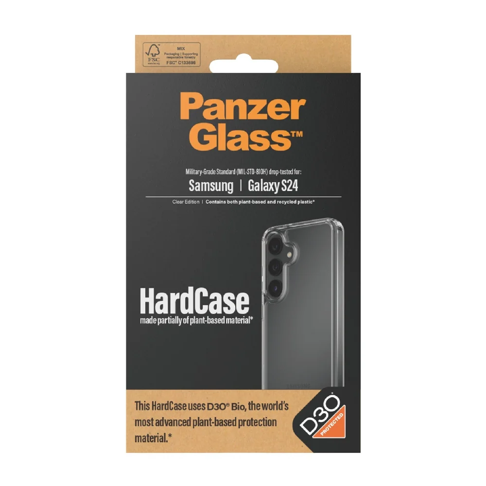 Panzerglass Hardcase With D3O for Samsung Galaxy S24 Transparent - Image 5