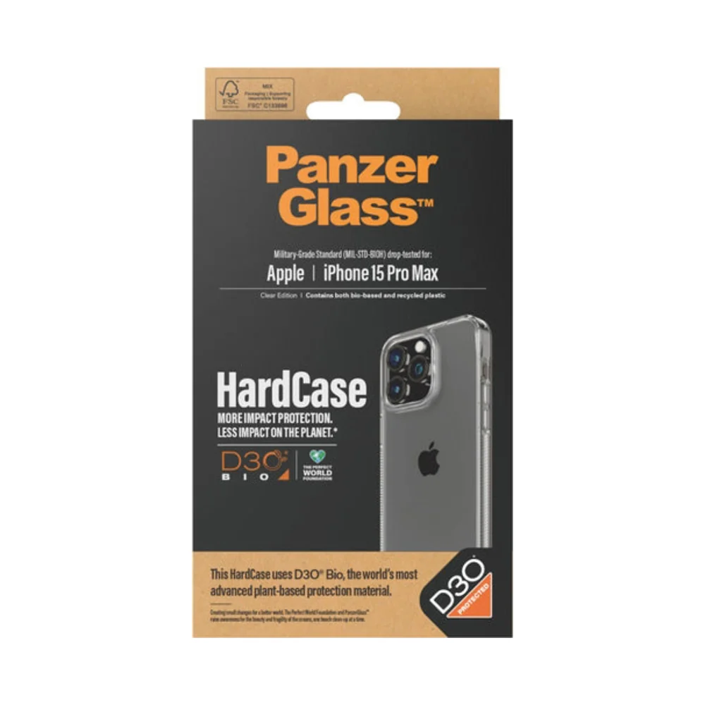 PanzerGlass HardCase With D30 iPhone 15 Pro Max Clear - Image 7