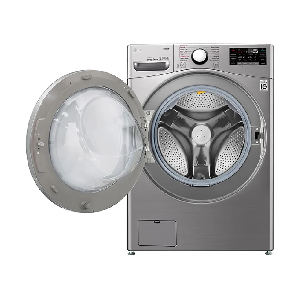LG Front Load Washing Machine 24Kg Silver F0P3CYVDT - Image 2