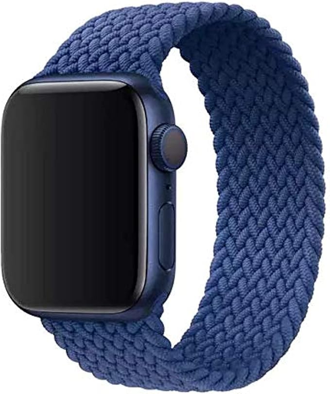 PROTECT Foxcon Band Watch Strap, For Apple Watch, 42/44/45mm, Blue, FWS42BLU