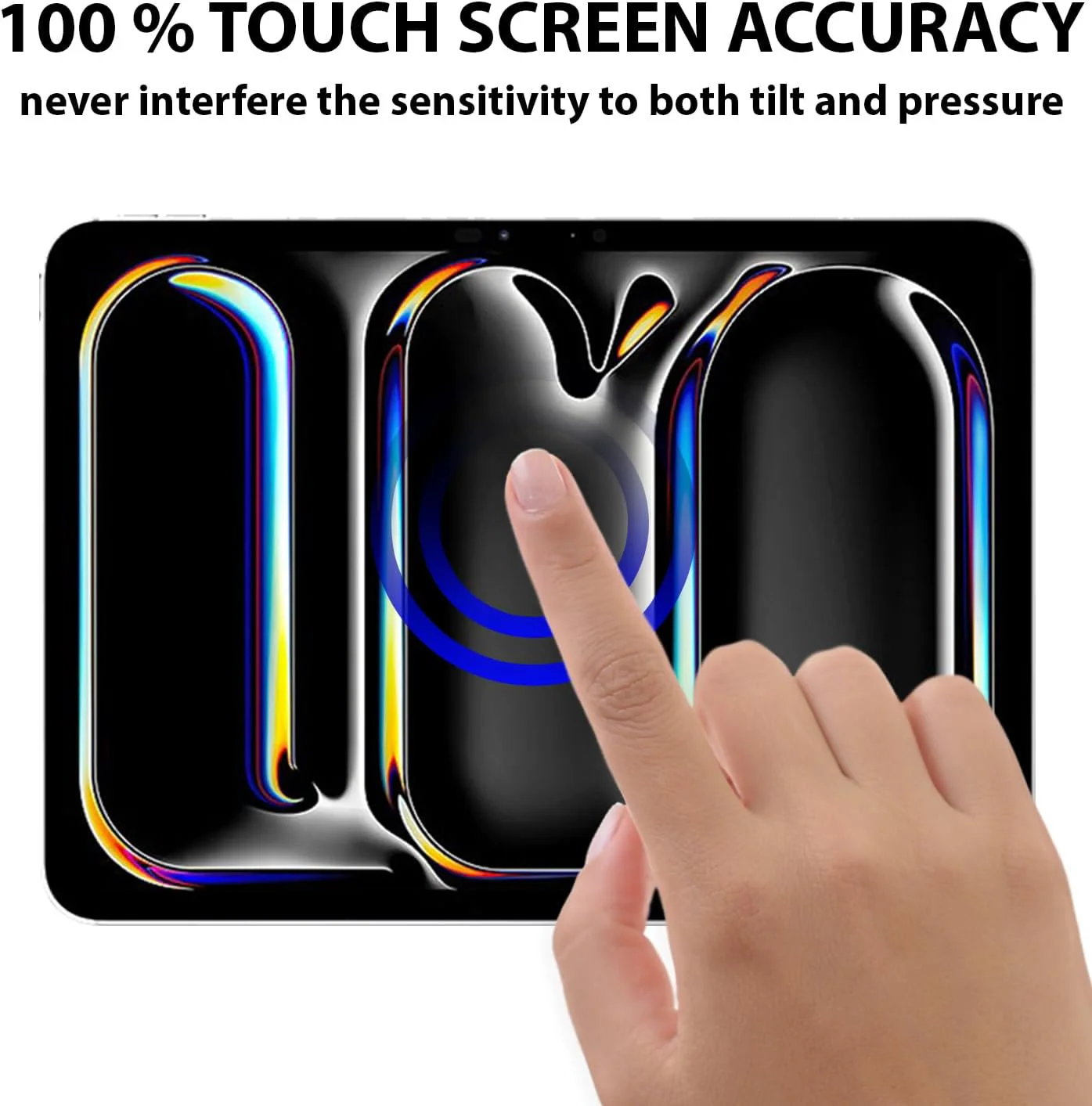 PROTECT  iPad Pro 11 inch 2024 Sapphire Crystal Screen Protector, Protective, Anti Scratch, Tempered Glass, Clear, SCIPAD11S - Image 6