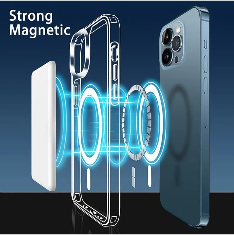 PROTECT iPhone 12 Pro Lucid Phone Case, Magsafe, Bundle, Screen Protector included, Clear, MSIP12P - Image 6