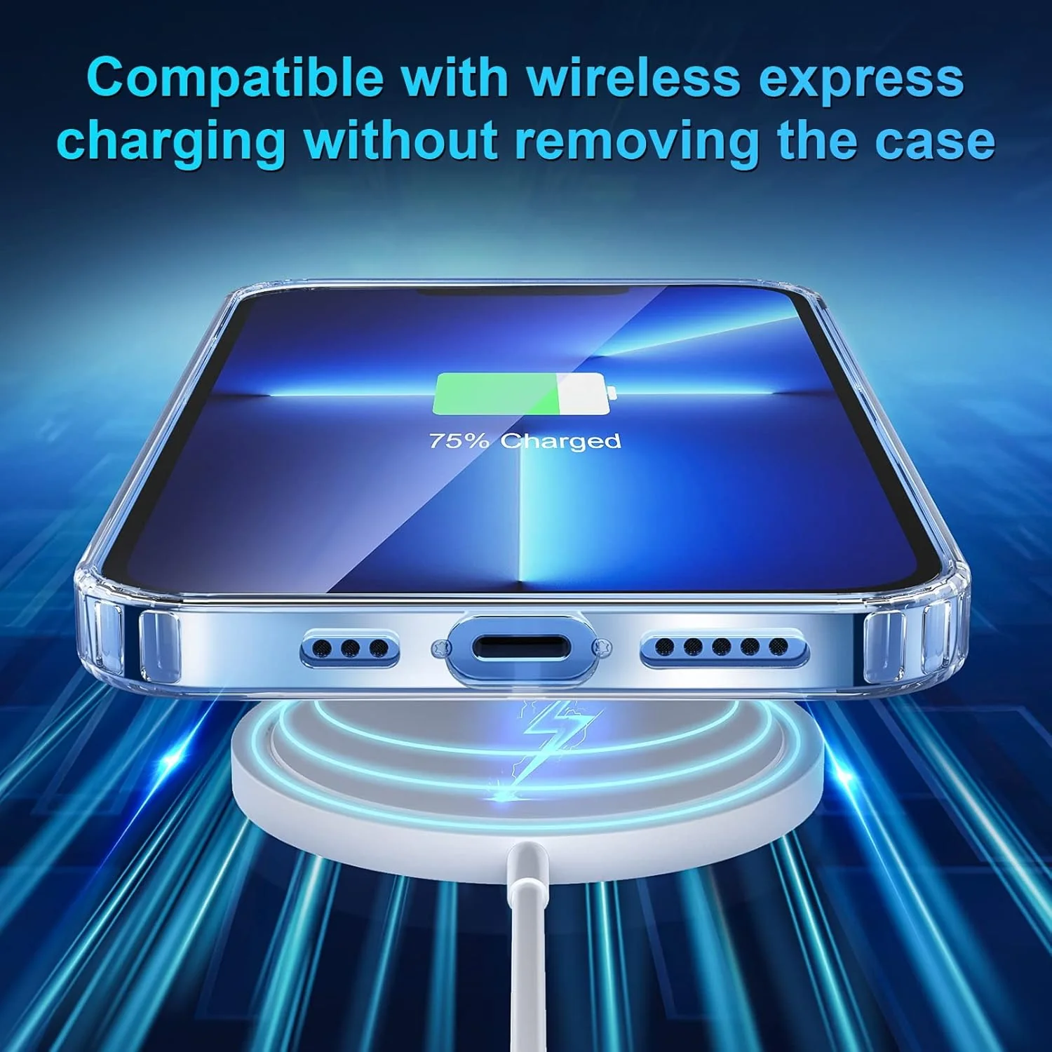 PROTECT iPhone 13 Pro Lucid Phone Case, Anti Scratch, Bundle, Screen Protector included, Protective, Clear, LIP13P - Image 6