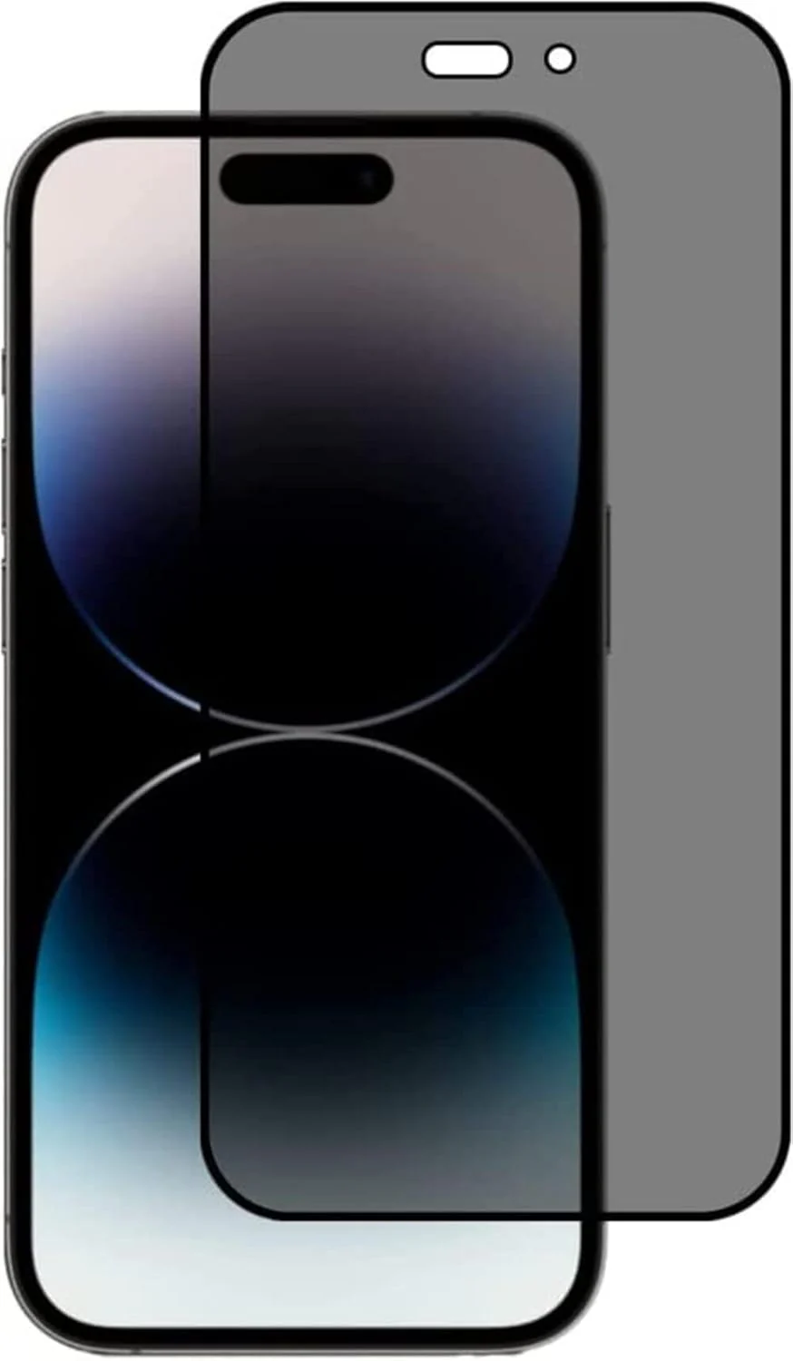 PROTECT iPhone 14 Pro Privacy Screen Protector, 9D Tempered Glass, Anti Scratch, Matte , Clear, PIP14P