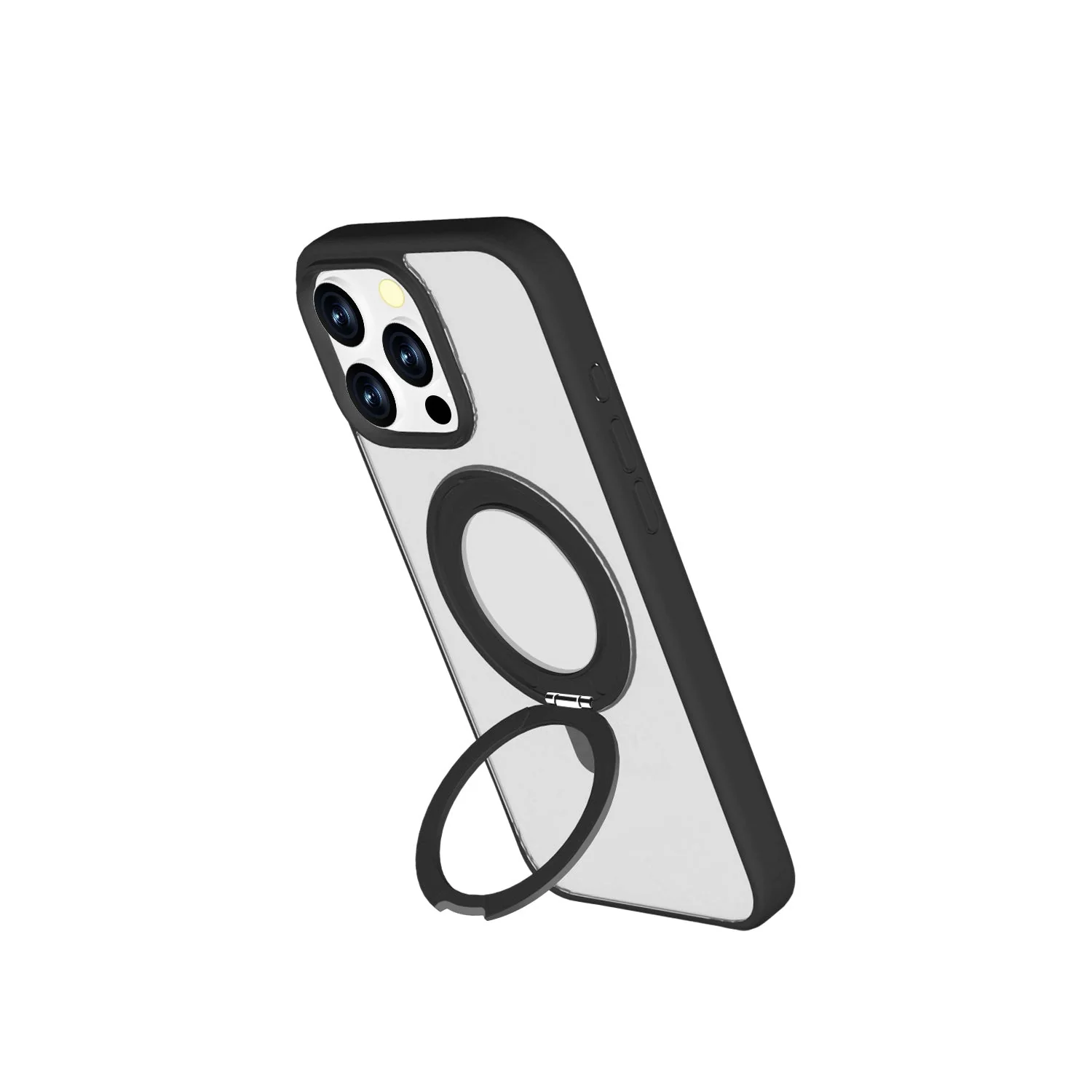 PROTECT  iPhone 16 Pro Fume Phone Case, Magsafe, Black, FMSIP16PBLK