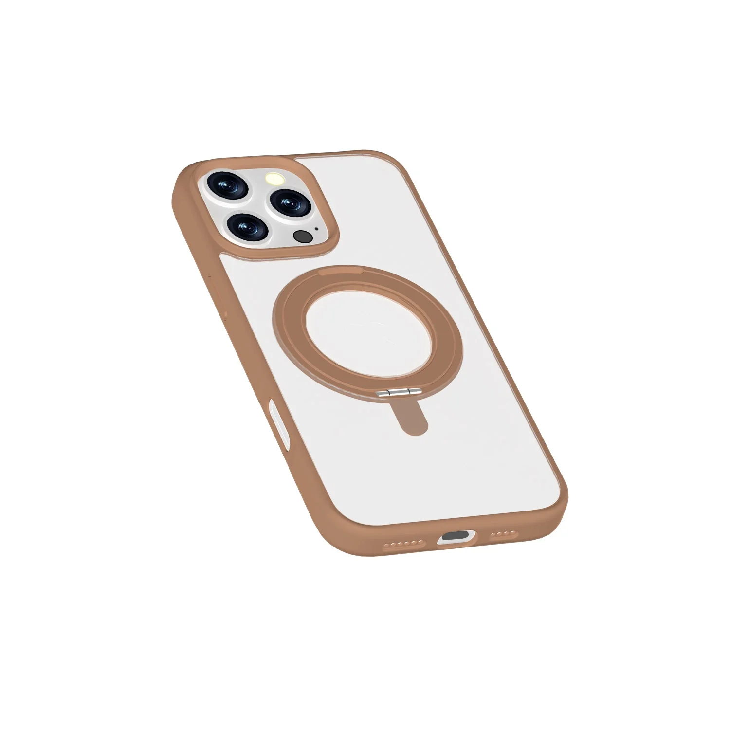 PROTECT  iPhone 16 Pro Fume Phone Case, Magsafe, Brown, FMSIP16PBRN - Image 3