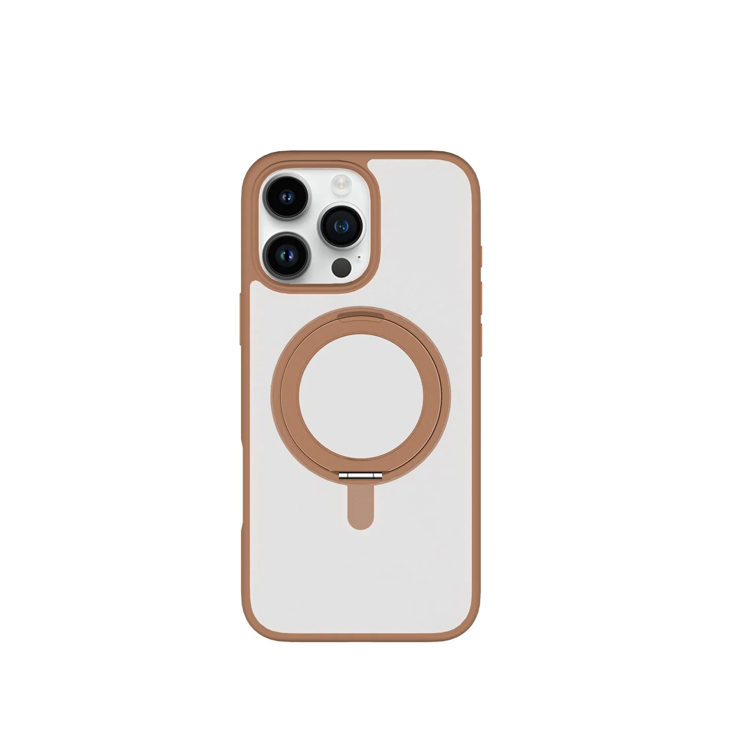 PROTECT  iPhone 16 Pro Max Fume Phone Case, Magsafe, Brown, FMSIP16PMBRN - Image 2