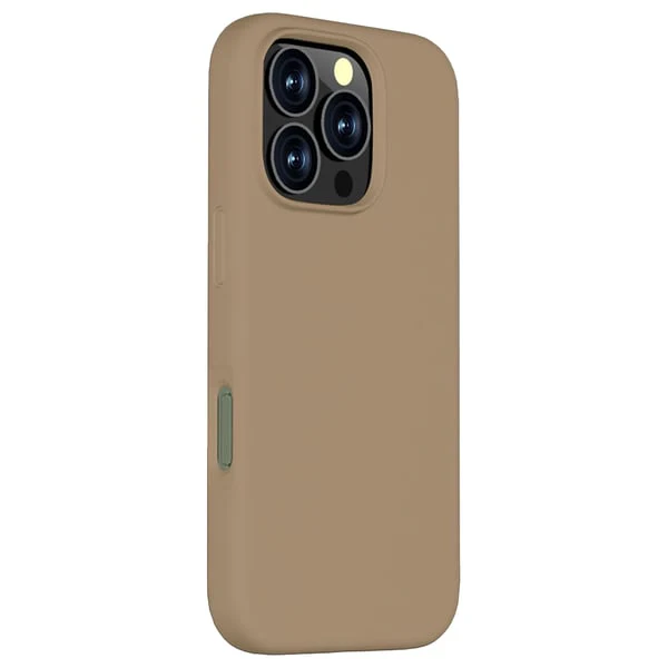PROTECT  iPhone 16 Pro Silicon Phone Case, Magsafe, Protective, Anti Scratch, Brown, SMIP16PBRN - Image 2