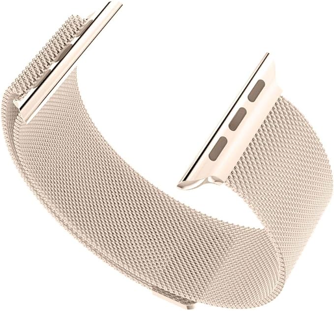 PROTECT  Milanese Band Watch Strap, For Apple Watch, 38/40/41mm, Gold, MWS38GLD - Image 4