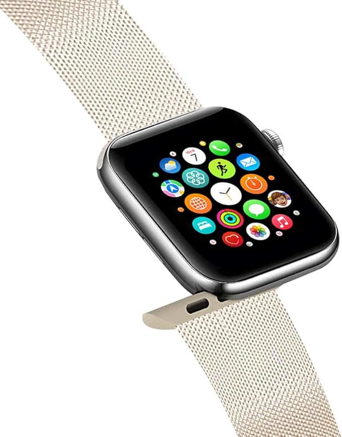 PROTECT  Milanese Band Watch Strap, For Apple Watch, 38/40/41mm, Gold, MWS38GLD - Image 6