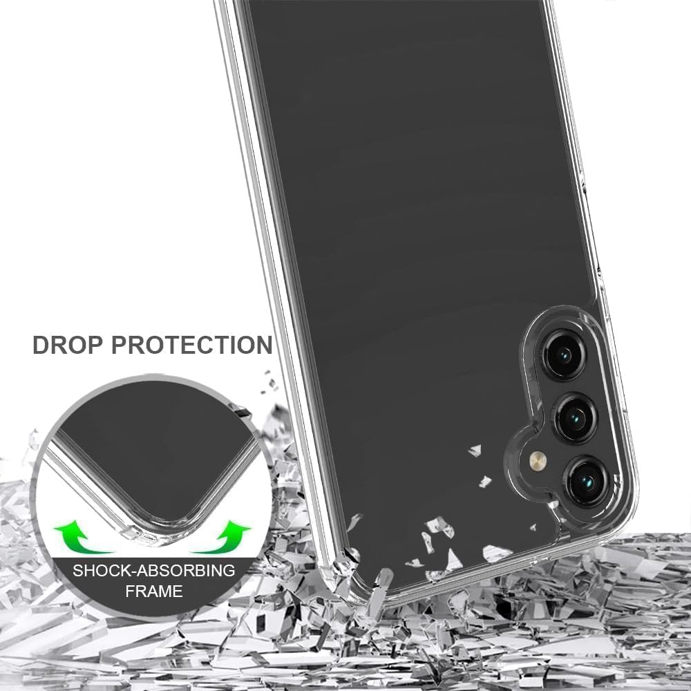 PROTECT  Samsung A56 Lucid Phone Case, Anti Scratch, Bundle, Screen Protector included, Protective, Clear, LSAMA56 - Image 2