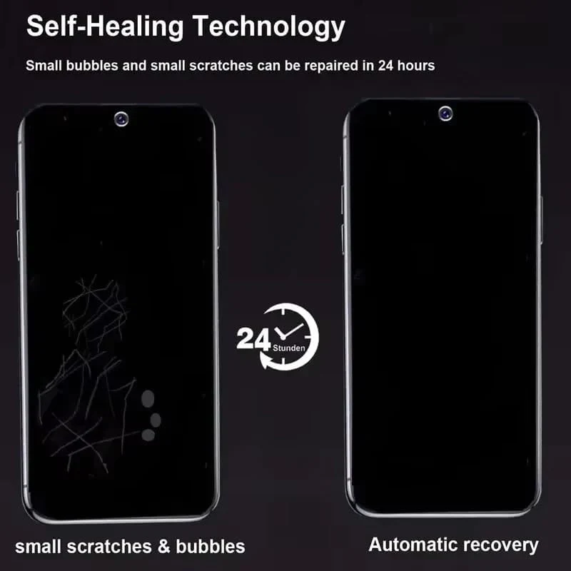 PROTECT Samsung S25 Privacy Screen Protector, 9D Tempered Glass, Anti Scratch, Matte , Black, PSMS25 - Image 3