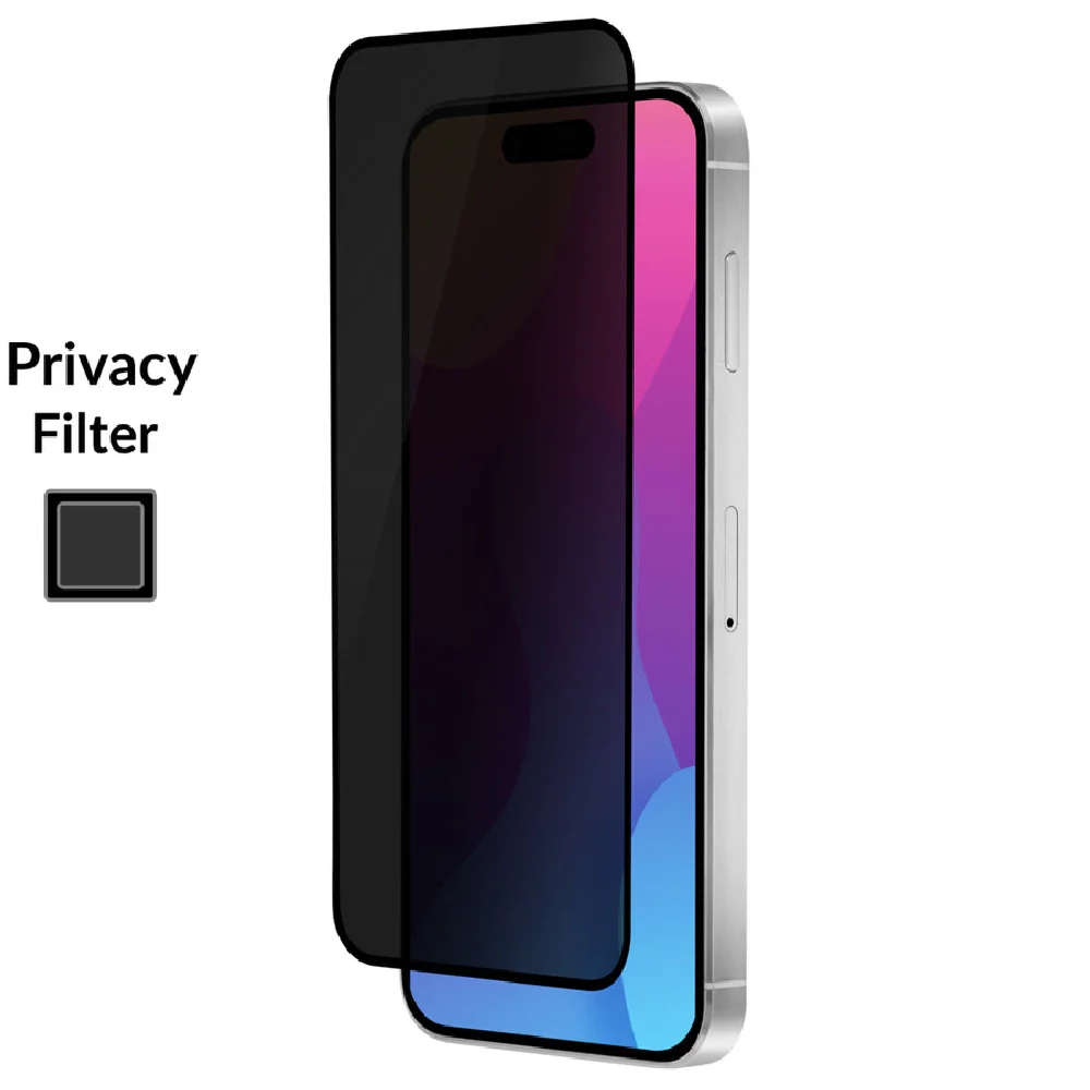 Qdos Optiguard Eco Glass Privacy Screen Protection for Apple iPhone 15 Plus Clear - Image 6