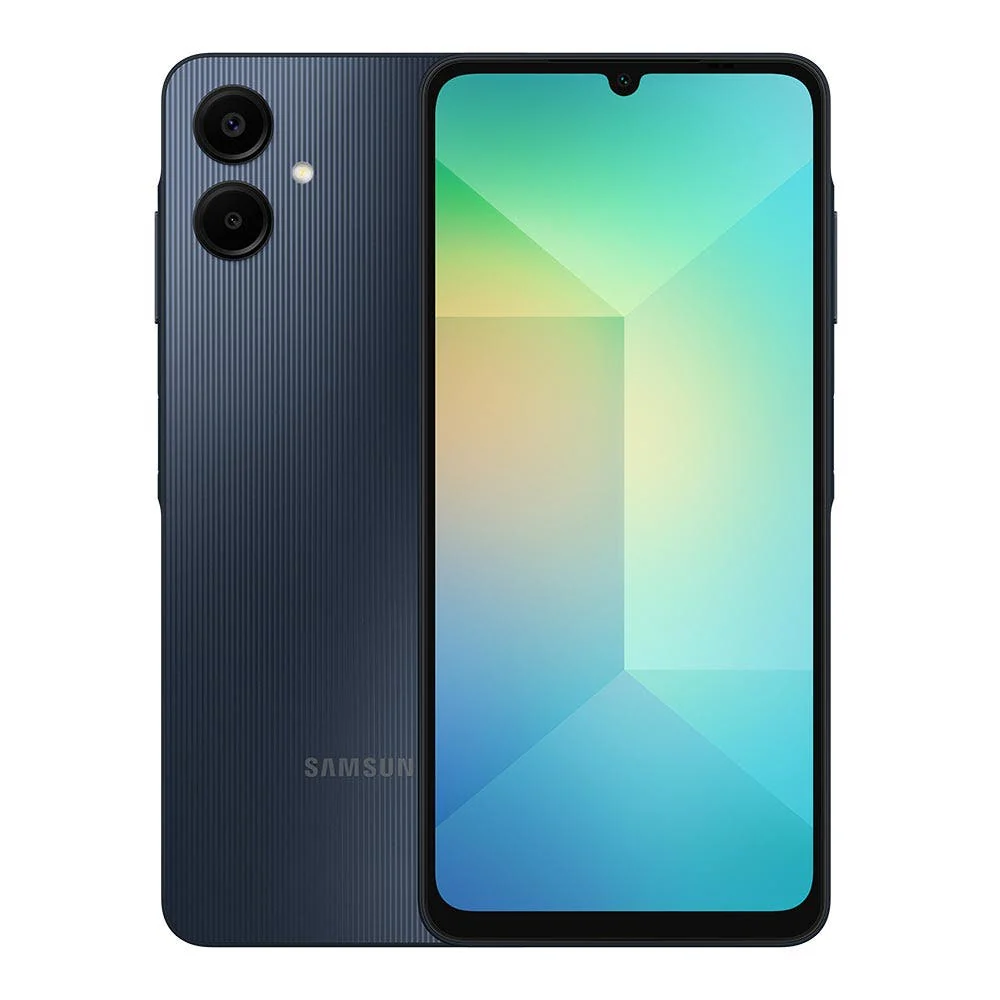 Samsung Galaxy A06 4G Dual SIM Smartphone 6GB RAM, 128GB Storage, Black