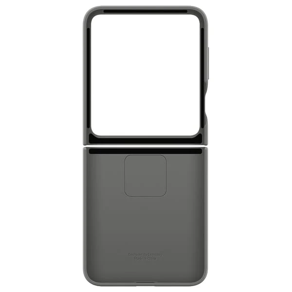 Samsung Flip6 Silicone Case with Ring Gray - Image 5