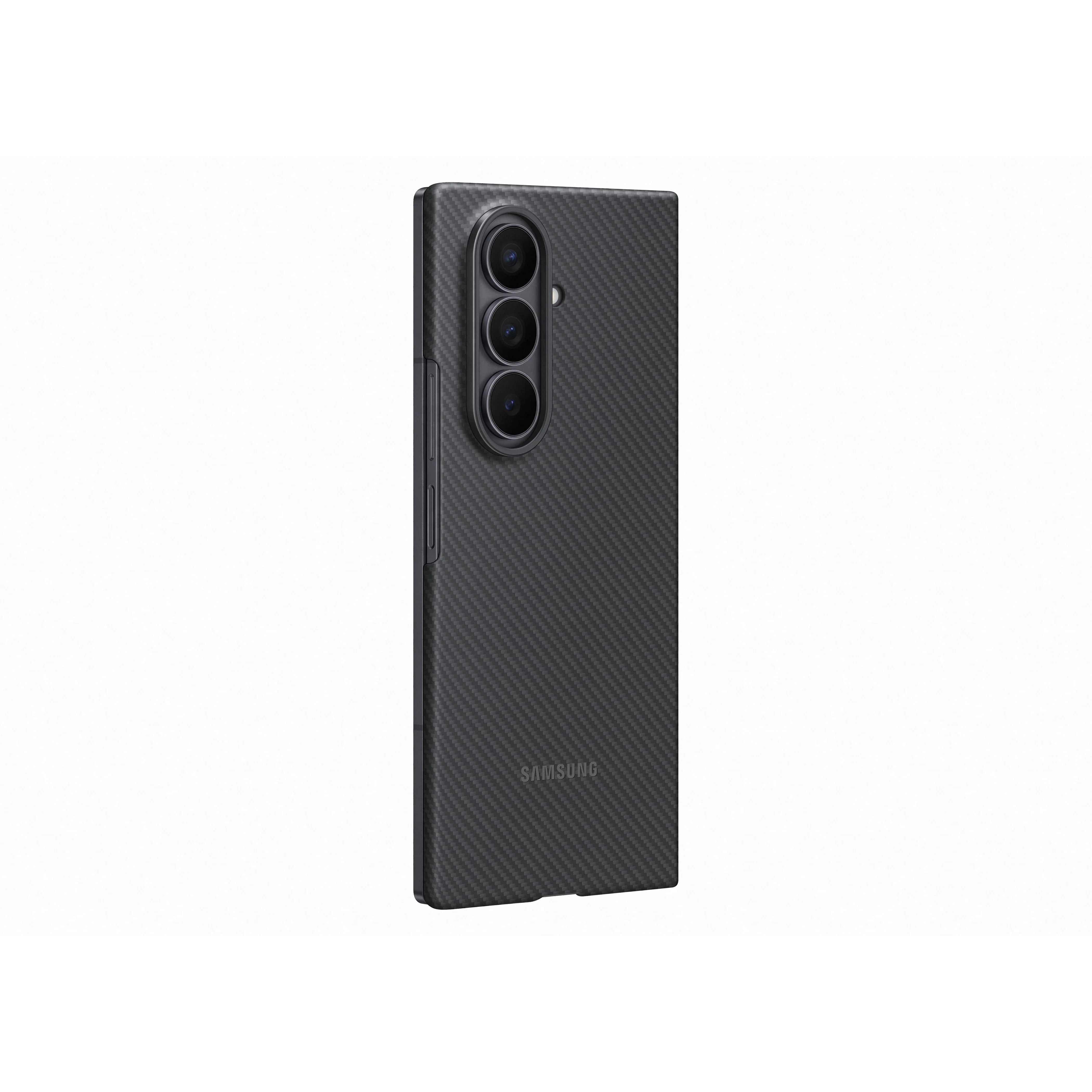 Samsung Galaxy Z Fold7 Carbon Shield Case, Black - Image 3