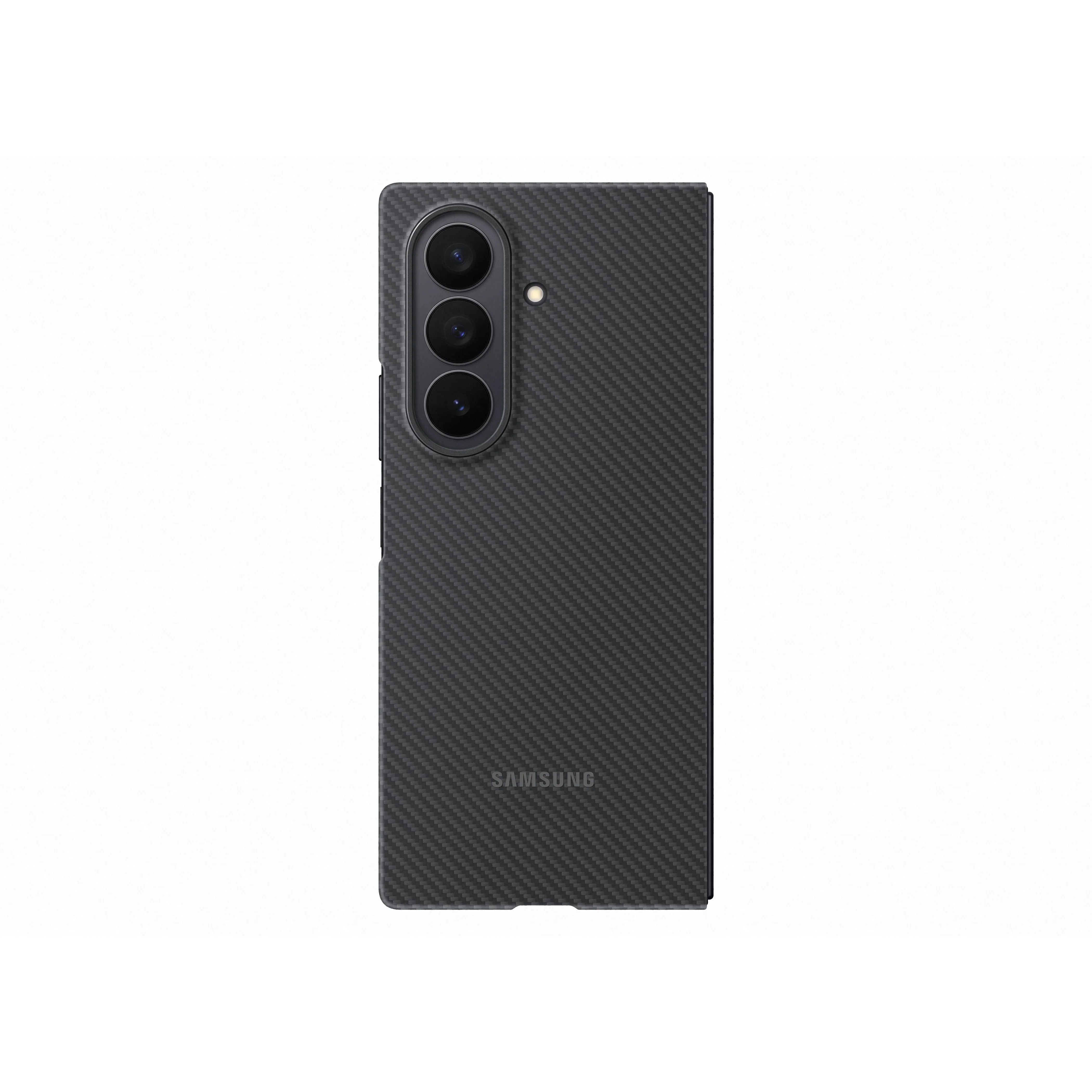 Samsung Galaxy Z Fold7 Carbon Shield Case, Black - Image 4