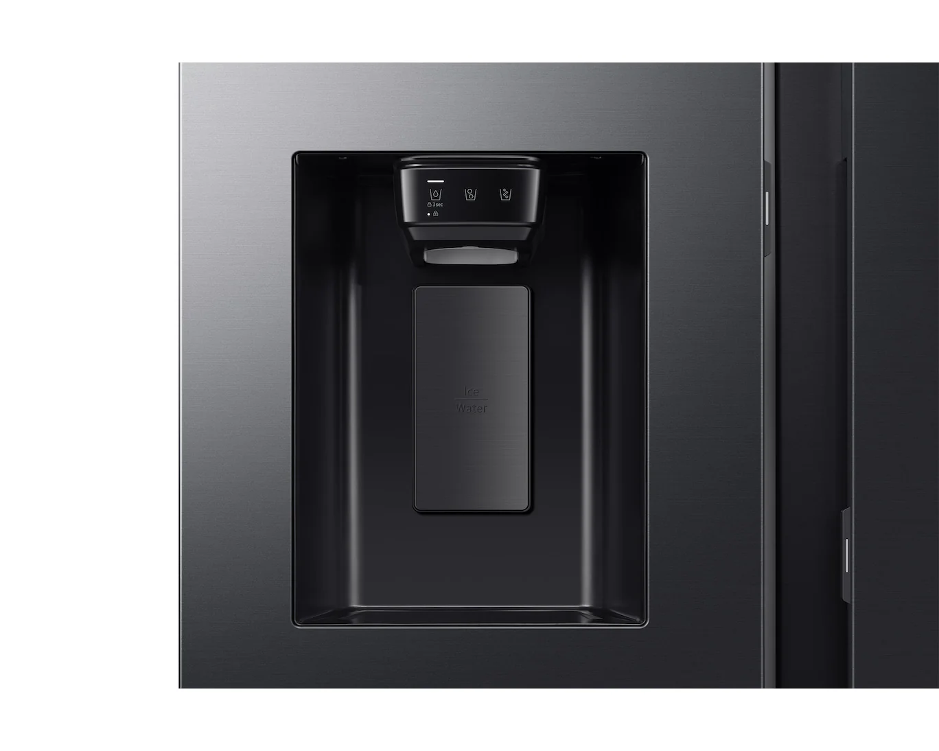 SAMSUNG Bespoke AI Side-by-Side Refrigerator 9" LCD AI Home 615L, RS90F64D1FAE - Image 4