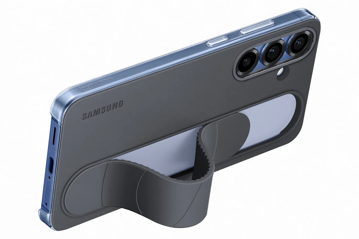 Samsung S25 Plus Standing Grip Case Black, EF-GS936CBEGWW - Image 3