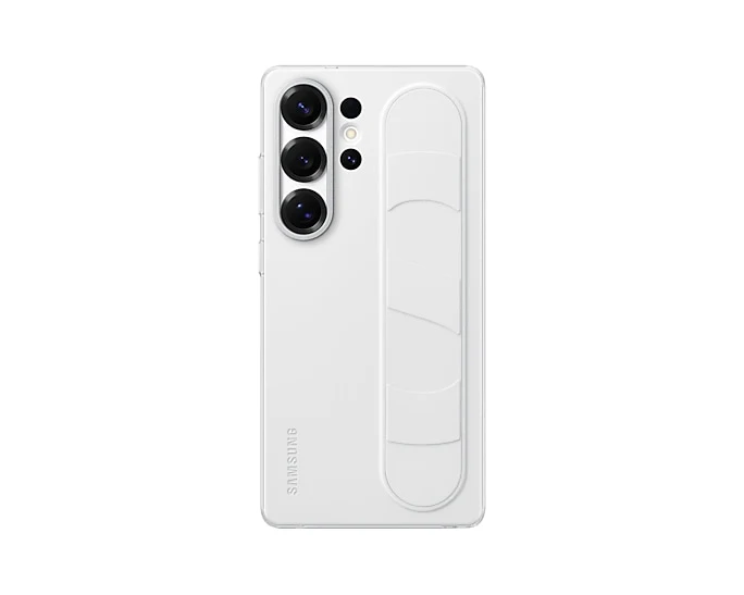 Samsung S25 Ultra Standing Grip Case White, EF-GS938CWEGWW