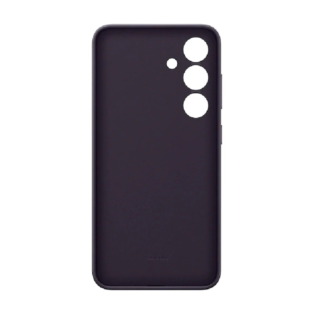 Samsung Vegan Leather Case for Galaxy S24 Dark Violet - Image 6