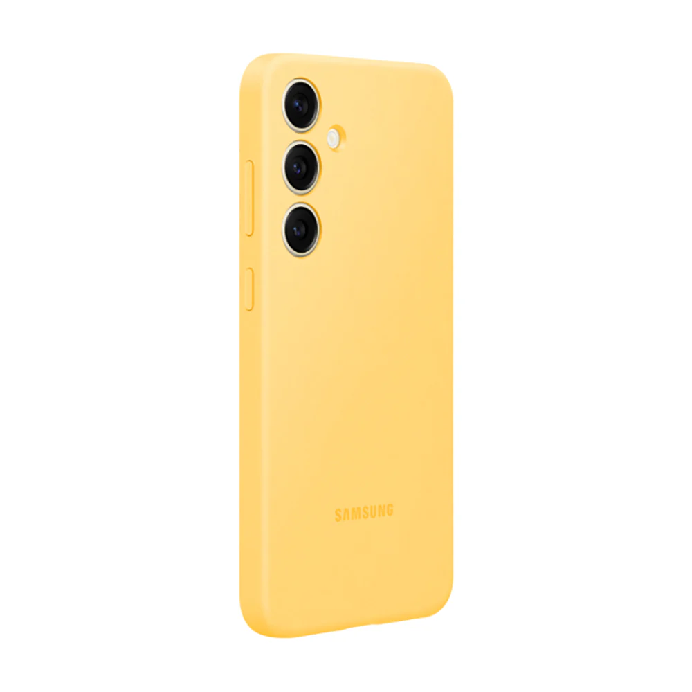 Silicone Case Cover for Samsung Galaxy S24 Plus Yellow - Image 7
