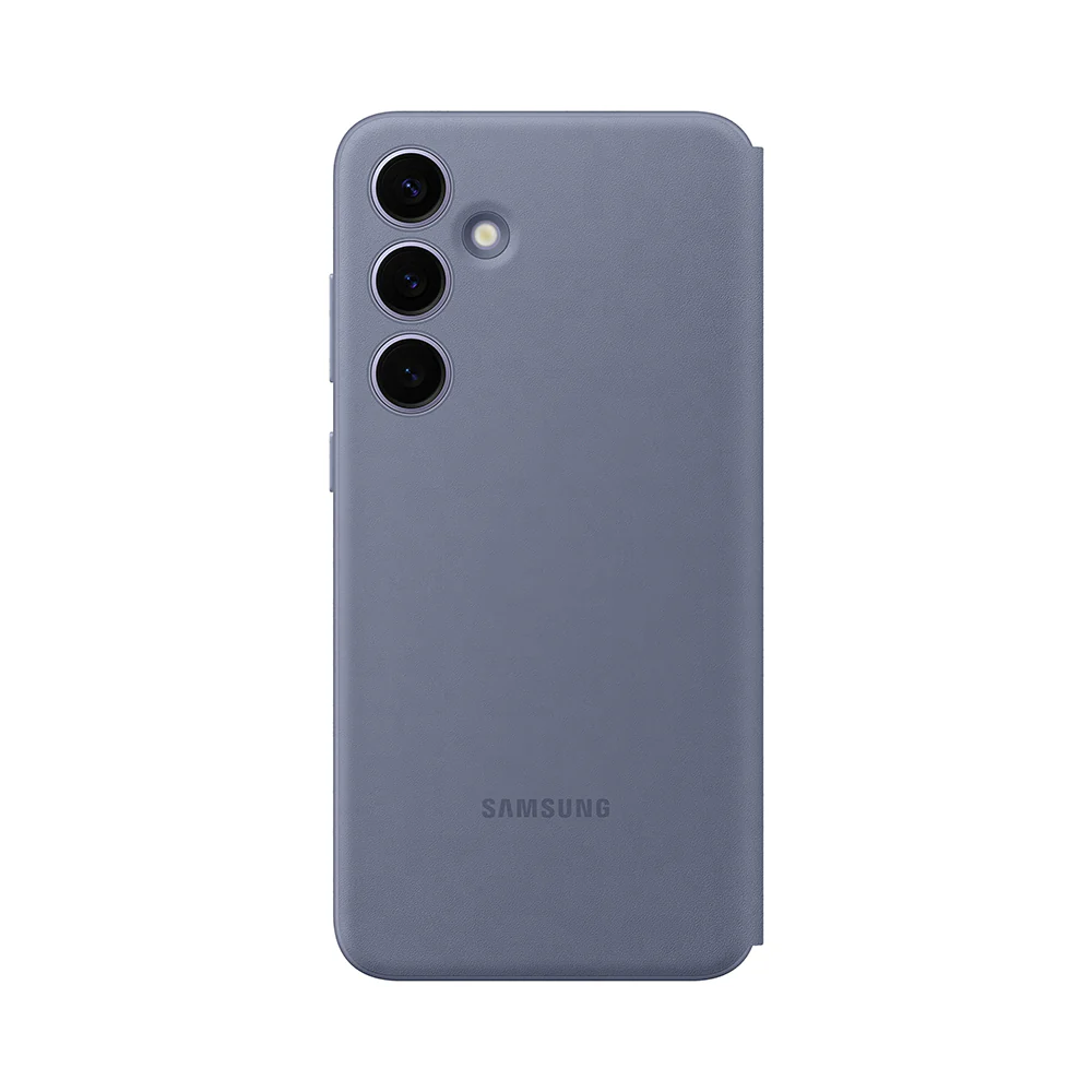 Smart View Wallet Case for Samsung Galaxy S24 Plus Violet