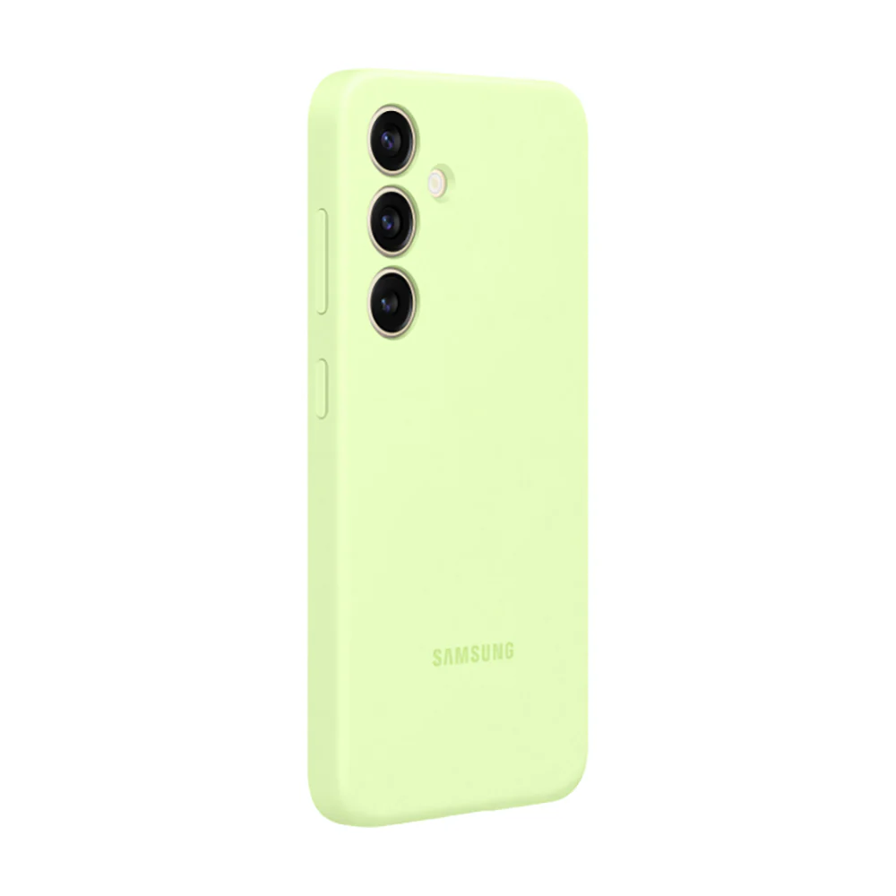 Silicone Case Cover for Samsung Galaxy S24 Lime - Image 6