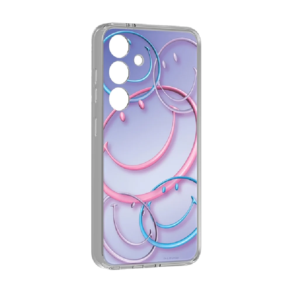Samsung Smiley Ring Interactive Card for Galaxy S24 Purple - Image 2