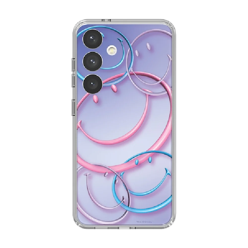 Samsung Smiley Ring Interactive Card for Galaxy S24 Purple - Image 5