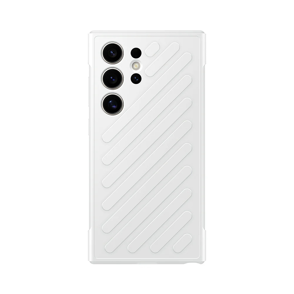 Shield Up Case Cover for Samsung Glaxy Galaxy S24 Ultra Light Grey
