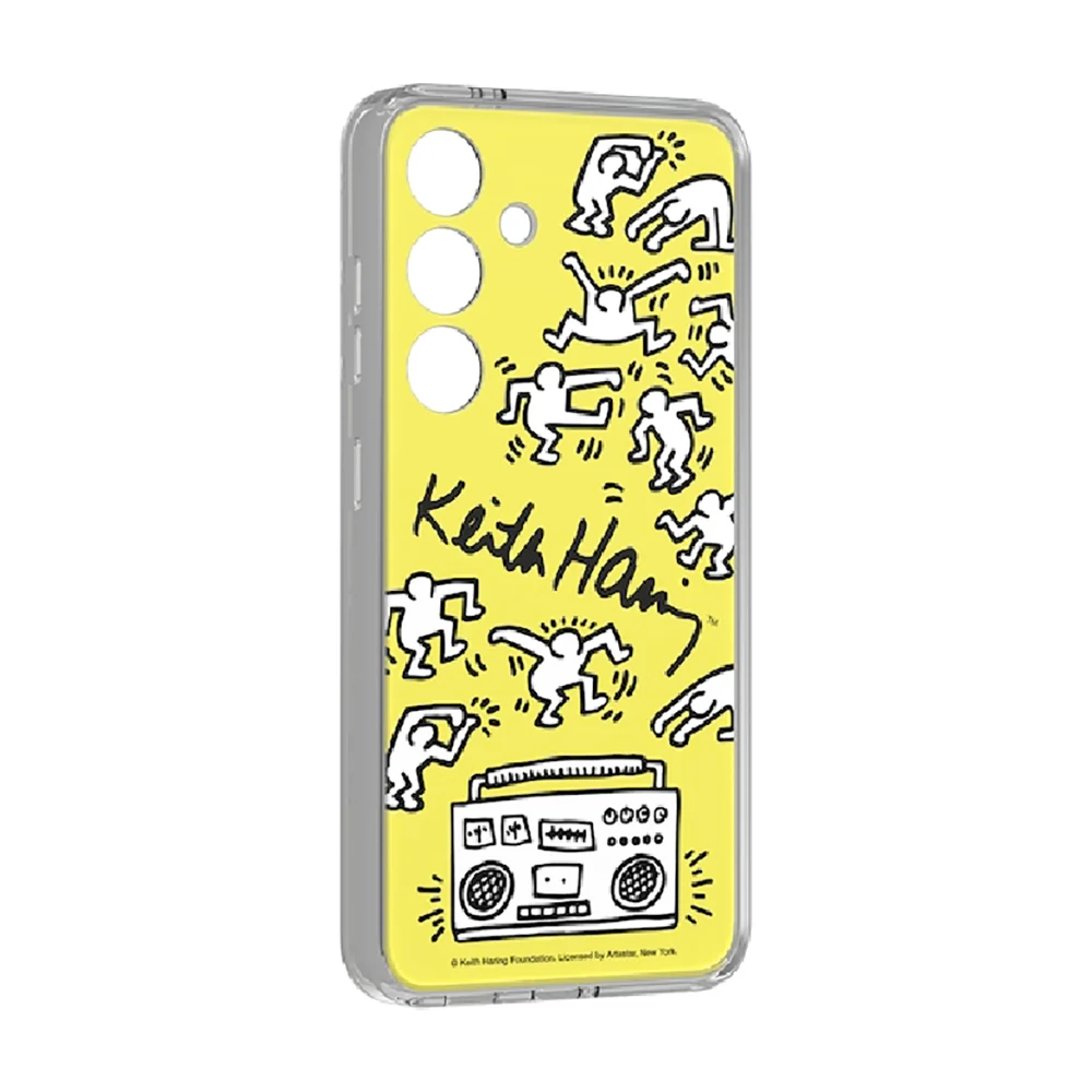 Samsung Keith Haring Dance Interactive Card for Galaxy S24 Yellow - Image 3