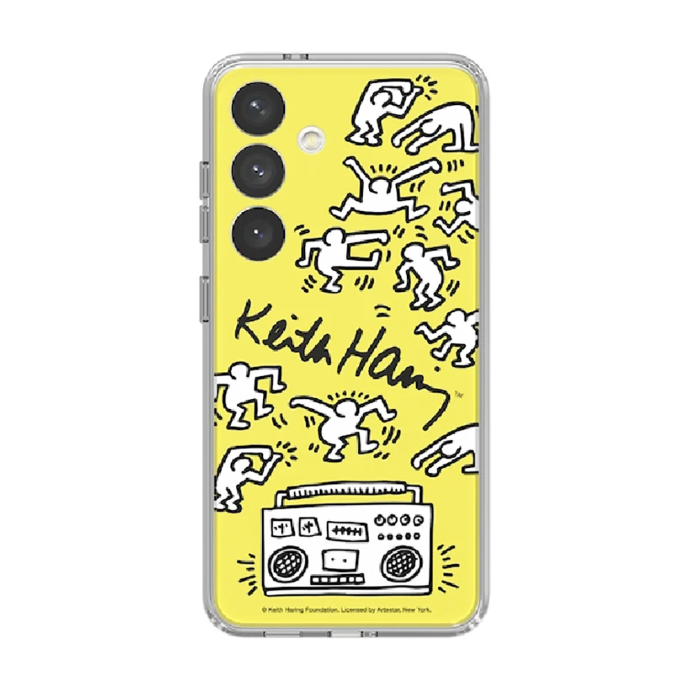 Samsung Keith Haring Dance Interactive Card for Galaxy S24 Yellow - Image 4