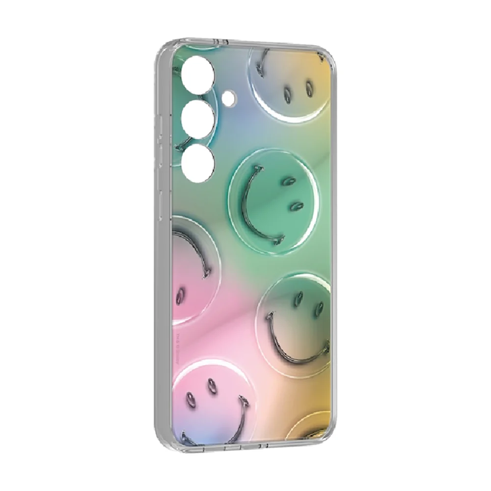 Samsung Smiley Bubble Interactive Card for Galaxy S24+ Green - Image 2