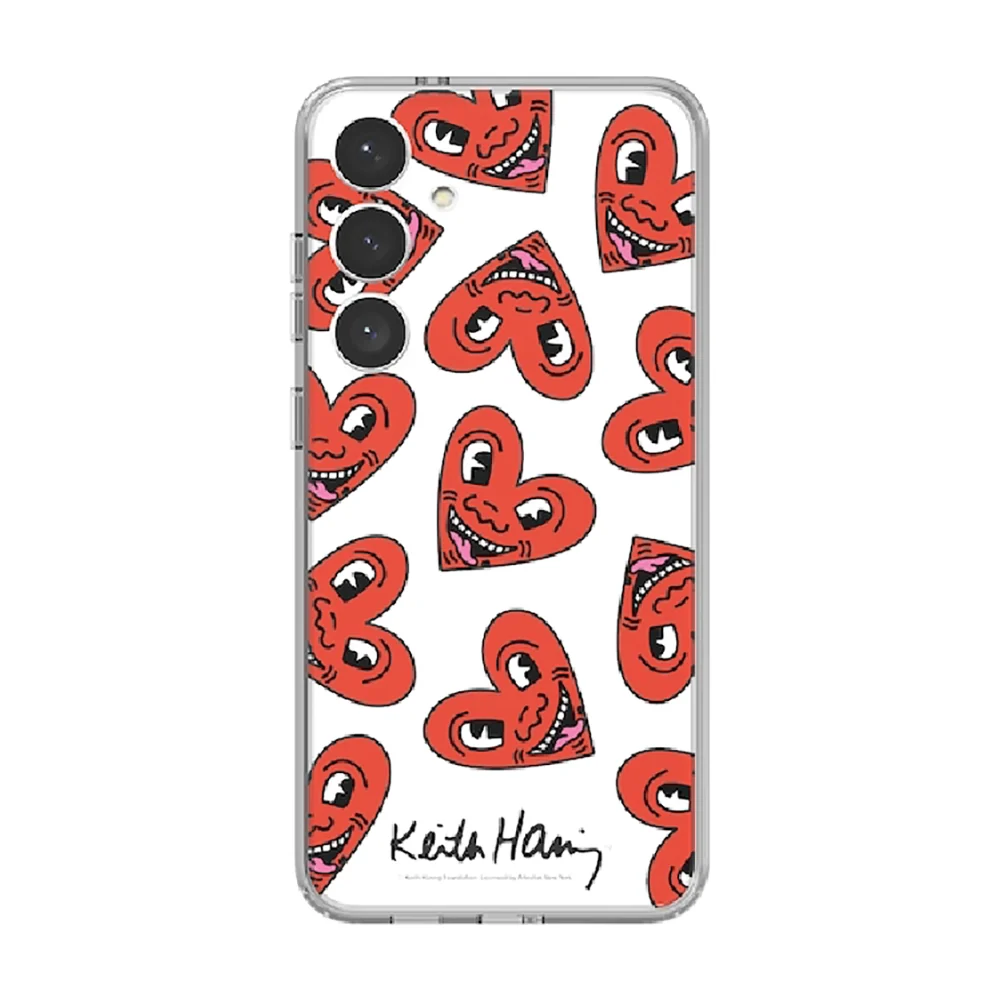 Samsung Keith Haring Heart Interactive Card for Galaxy S24+ Red - Image 4