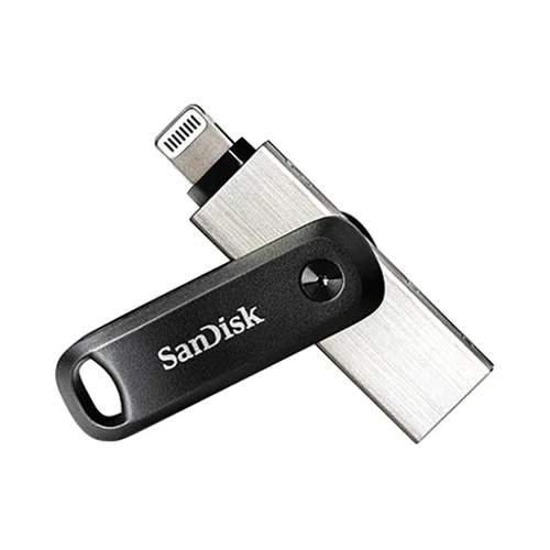 SanDisk iXpand Go Flash Drive 256GB Silver