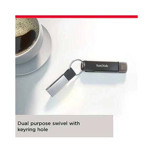 SanDisk iXpand Go Flash Drive 256GB Silver - Image 7