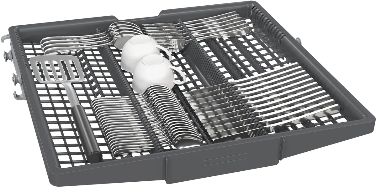 Siemens iQ300 Home Connect Dishwasher, 14 Place setting, Black Inox, SN23HC65MM - Image 8
