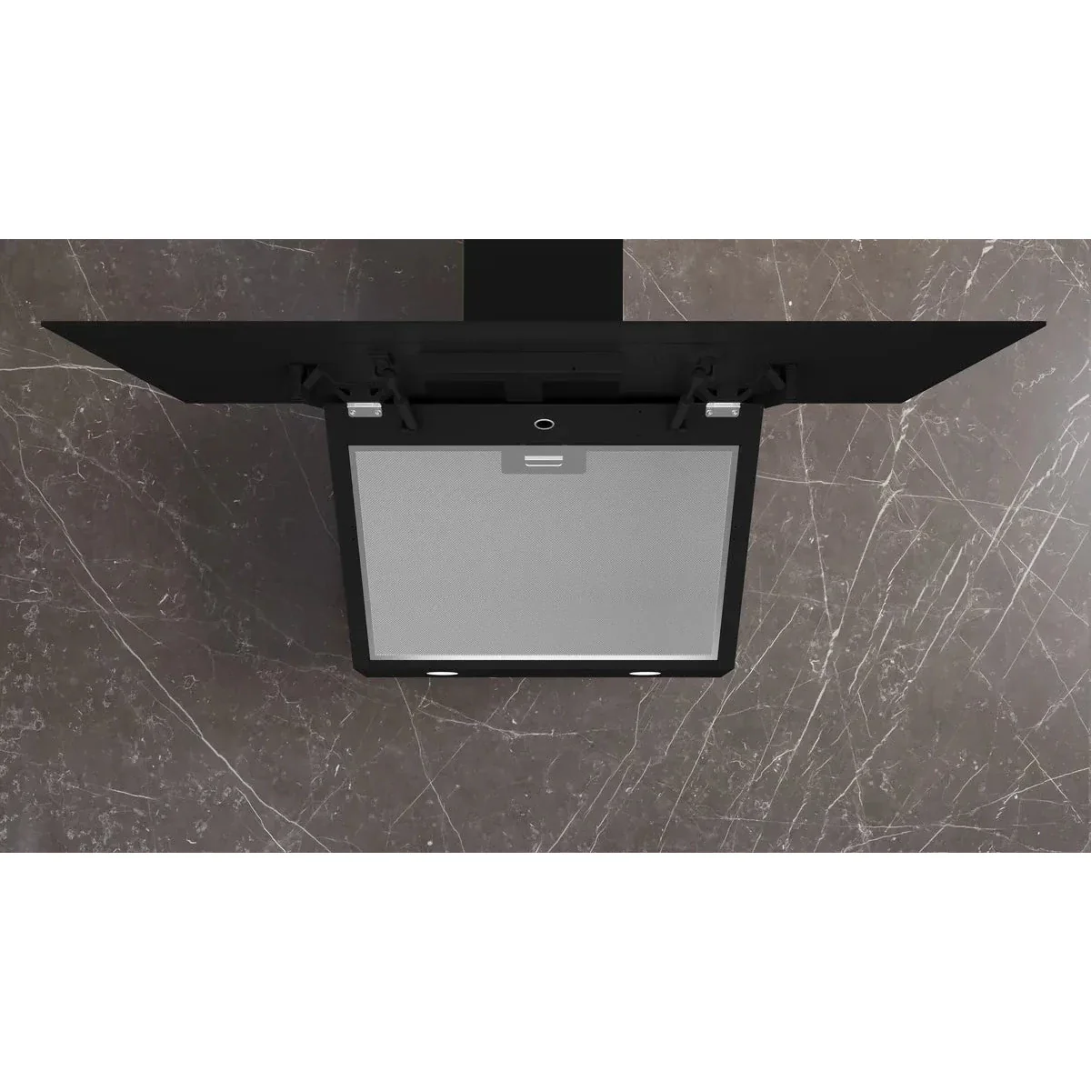 Siemens iQ300 Wall-Mounted Cooker Hood 90cm, Black, LC96KPJ60M - Image 4